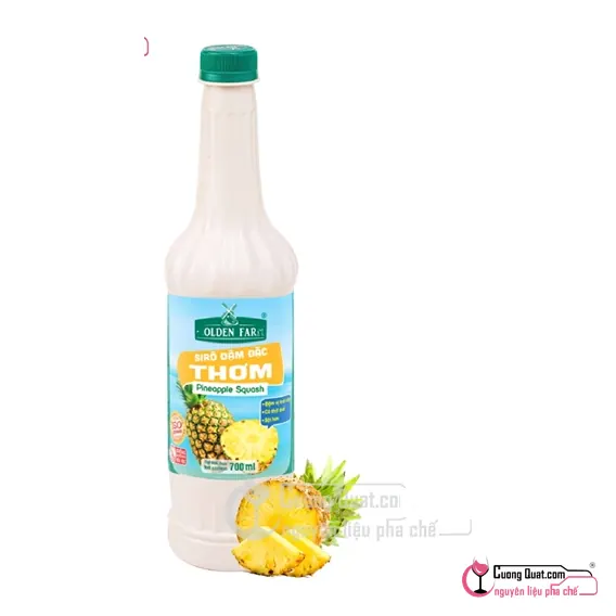 Siro GDF Thơm Đậm Đặc 700ml, Chai 700ml, thùng 12