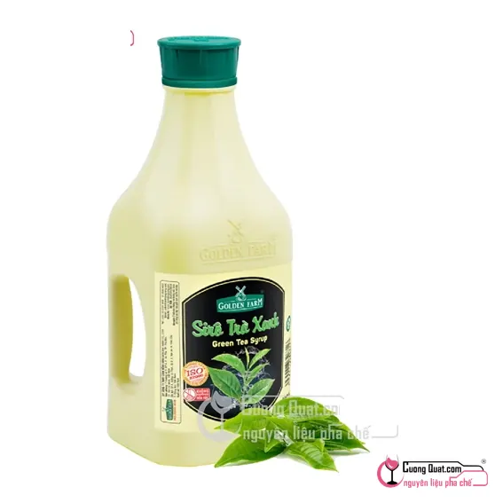 Siro GDF Trà Xanh 2L, Chai 2L, thùng 6