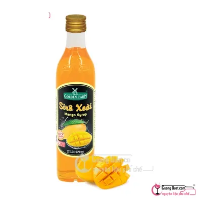 Siro GDF Xoài 520ml, Chai 520ml, thùng 12