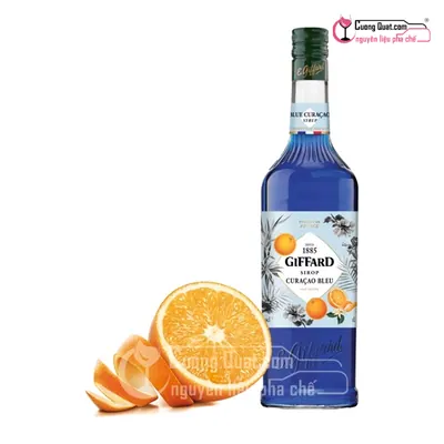 Siro Giffard Blue Curacao 1L, Chai 1L, thùng 6