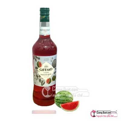 Siro Giffard Dưa Hấu 1L, Chai 1L, thùng 6