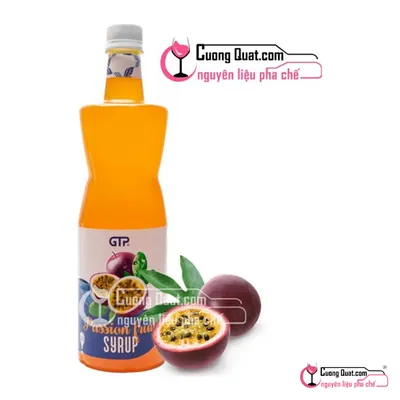 Siro GTP Chanh Dây 1.3kg, Chai 1.3kg, thùng 12