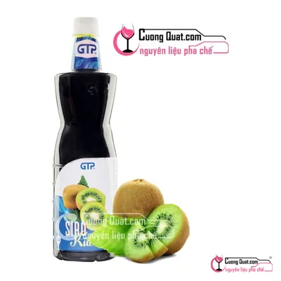 Siro GTP Kiwi 1.3kg, Chai 1.3kg, thùng 12