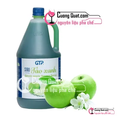 Siro GTP Táo 2.5kg, Chai 2.5kg, thùng 6