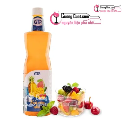 Siro GTP Trái Cây 1.3kg, Chai 1.3kg, thùng 12