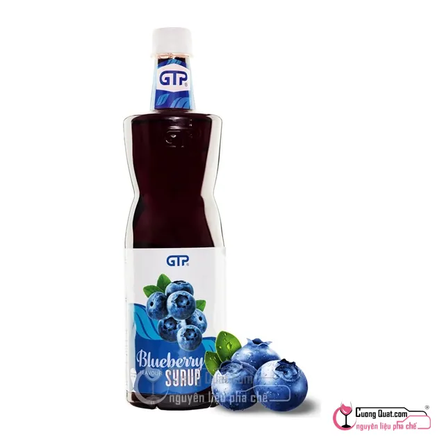 Siro GTP Việt Quất 1.3kg, Chai 1.3kg, thùng 12