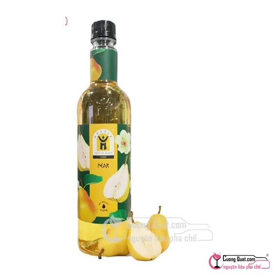 Siro Hestia Lê Vàng 750ml, Chai 750ml, thùng 12