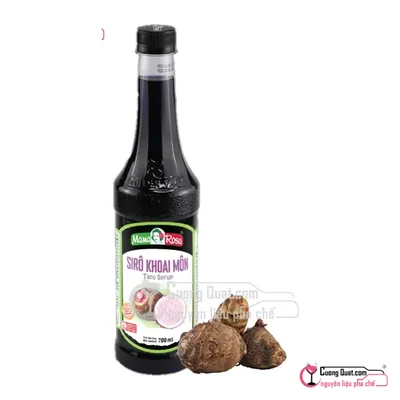 Siro Mama 700ml Khoai Môn, Chai 700ml, thùng 12