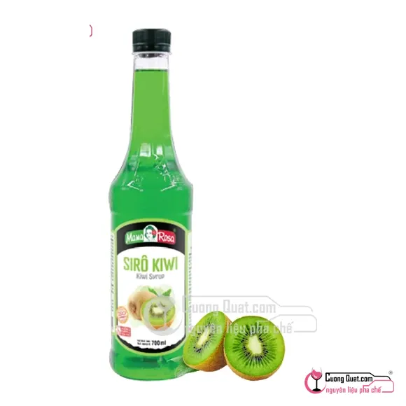 Siro Mama 700ml Kiwi, Chai 700ml, thùng 12