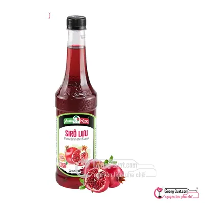 Siro Mama 700ml Lựu, Chai 700ml, thùng 12