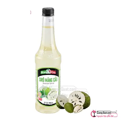 Siro Mama 700ml Mãng Cầu, Chai 700ml, thùng 12