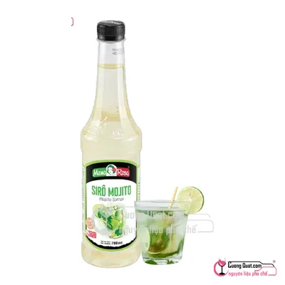 Siro Mama 700ml Mojito, Chai 700ml, thùng 12