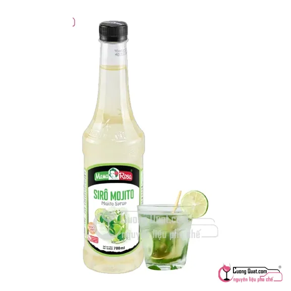Siro Mama 700ml Mojito, Chai 700ml, thùng 12