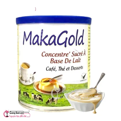 Sữa Đặc Maka Gold 1kg, Hộp 1kg, thùng 24