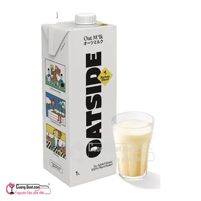 Sữa Yến Mạch OatSide 1L, Hộp 1L, thùng 6