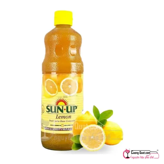 Sun Up Chanh Vàng 750ml, Chai 750ml, thùng 6