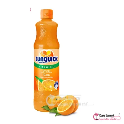 Sunquick Cam 700ml, Chai 700ml, thùng 6