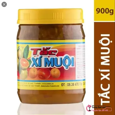Tắc Xí Muội Tấn Lộc 900g, Hộp 900g, thùng 15