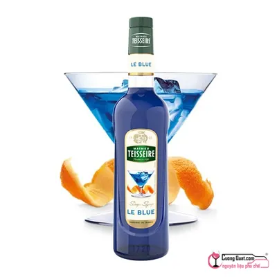 Teisseire Siro Blue Curacao 700ml, Chai 700ml, thùng 6