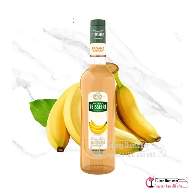 Teisseire Siro Chuối 700ml, Chai 700ml, thùng 6