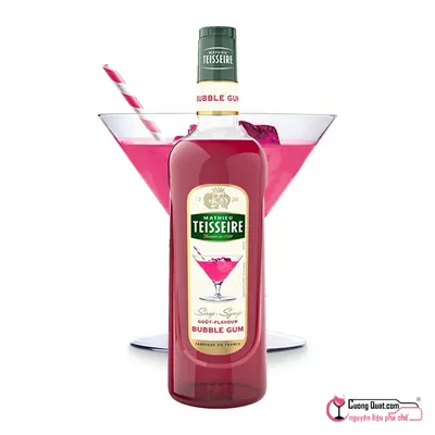 Teisseire Siro Gum 700ml, Chai 700ml, thùng 6
