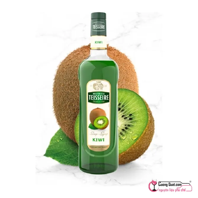 Teisseire Siro Kiwi 1L, Chai 1L, thùng 6