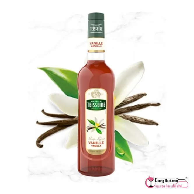 Teisseire Siro Vanilla 700ml, Chai 700ml, thùng 6