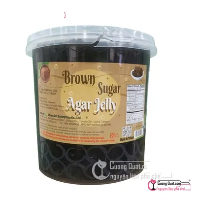 Thạch Agar Caramel 3.05kg, Hộp 3.05kg, thùng 4