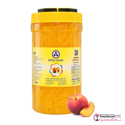Thạch Dừa Douxian Đào 2.5kg, Hủ 2.5kg, thùng 6