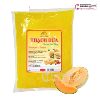 Thạch Dừa Lotus Dưa Vàng 1.5kg, Gói 1.5kg, thùng 10