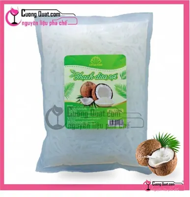 Thạch Dừa Lotus Sợi 1.5kg, Gói 1.5kg, thùng 10