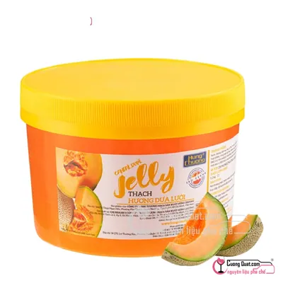 Thạch Hùng Chương Dưa Lưới 2.2kg, Hủ 2.2kg, thùng 6