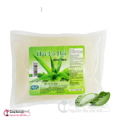 Thạch Nha Đam GTP 1kg, Gói 1kg, thùng 12