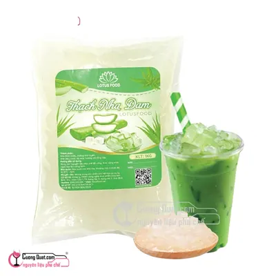 Thạch Nha Đam Lotus 1kg, Gói 1kg, thùng 10