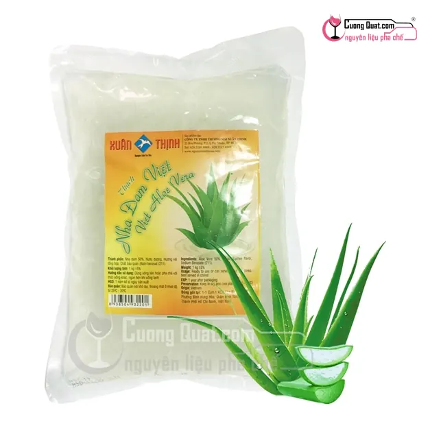 Thạch Nha Đam Xuân Thịnh 1kg, Gói 1kg, thùng 10