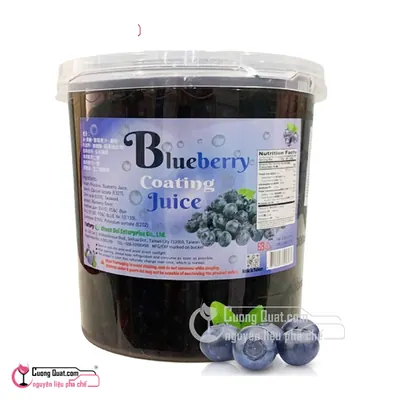 Thủy tinh đài loan Việt Quất 3.2kg, Hủ 3.2kg, thùng 4