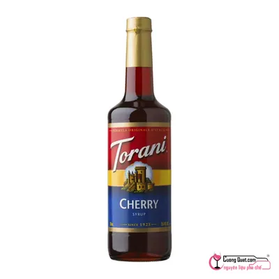 Torani Siro Cherry 750ml, Chai 750ml, thùng 12