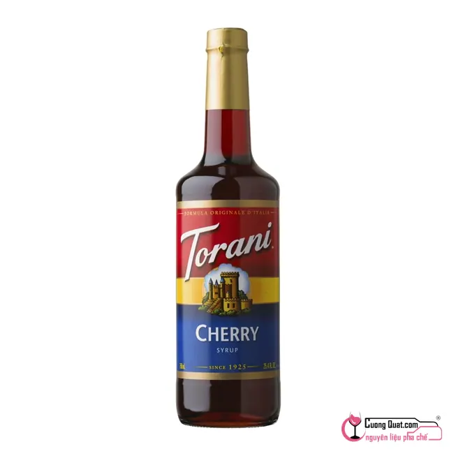 Torani Siro Cherry 750ml, Chai 750ml, thùng 12