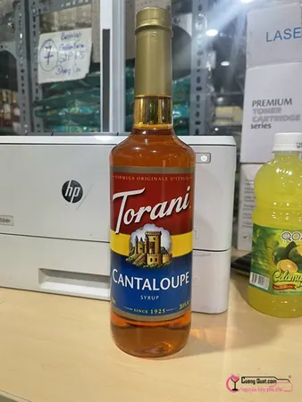 Torani Siro Dưa Lưới 750ml, Chai 750ml, thùng 12