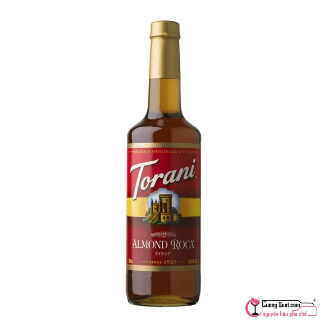 Torani Siro Hạnh Nhân 750ml, Chai 750ml, thùng 12
