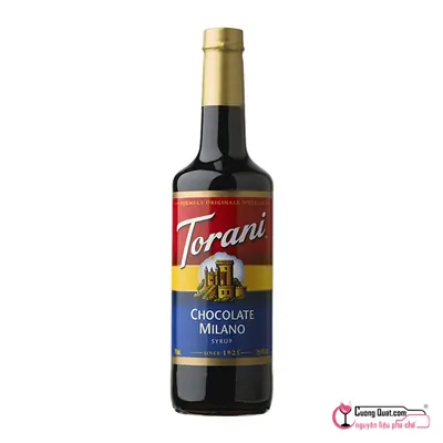 Torani Siro Milano 750ml, Chai 750ml, thùng 12