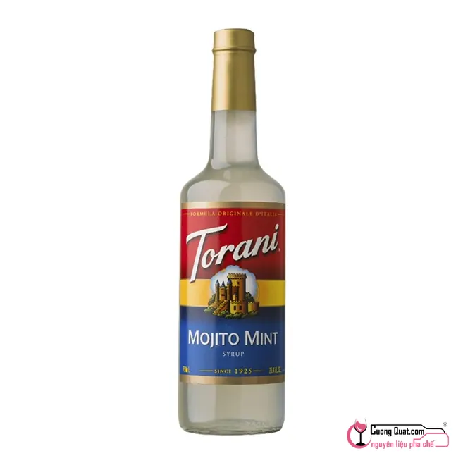 Torani Siro Mojito 750ml, Chai 750ml, thùng 12
