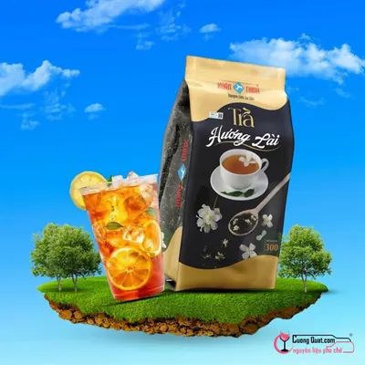 Trà Đá Hương Lài Xuân Thịnh 300g, Gói 300g, bao 90