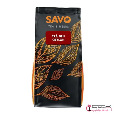 Trà Đen Ceylon Savo 500g, Gói 500g, thùng 20