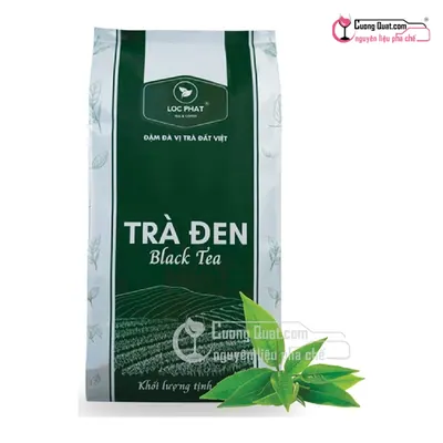 Trà Lộc Phát Đen 1kg, Gói 1kg, thùng 12