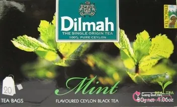 Trà Túi Lọc Dilmah Bạc Hà 30g, Hộp 30g, thùng 12