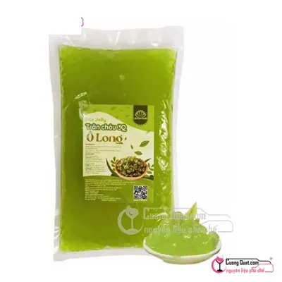 Trân Châu 3Q Bibi Ô Long 2kg, Gói 2kg, thùng 6