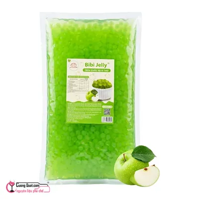 Trân Châu 3Q Bibi Táo 2kg, Gói 2kg, thùng 6