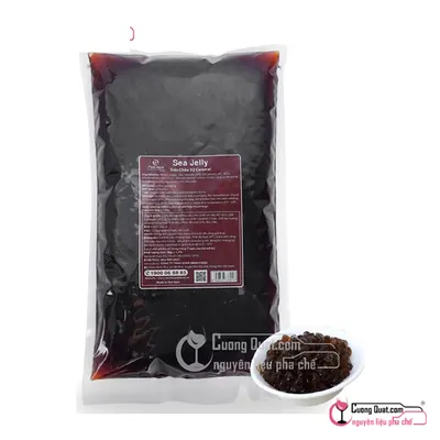 Trân Châu 3Q Caramel Sea 2kg, Gói 2kg, thùng 6