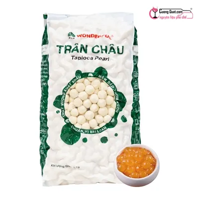 Trân Châu Wonderful Hoàng Kim 1kg, Gói 1kg, thùng 20